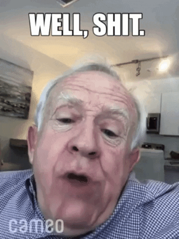 Shit Leslie Jordan GIF