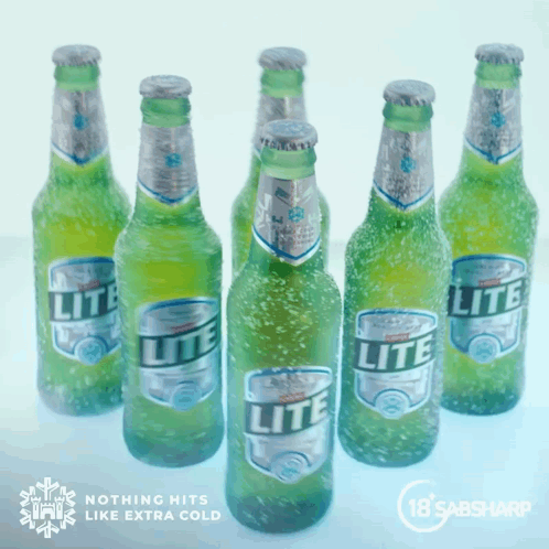 Shiver Extra Cold Beer GIF