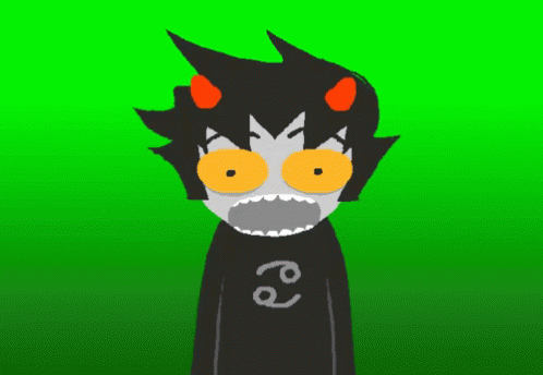Shock Karkat GIF. This 498 x 344 animated GIF is part of our homestuck eyebrow wiggle collection. Related themes include shock. View the original animation…