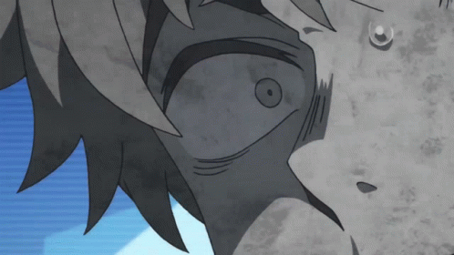 Shocked Anime Face Surprised Anime Expression GIF