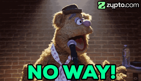 Shocked Face Cartoon Surprise GIF