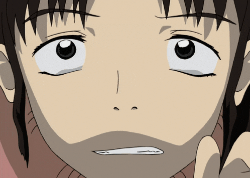 Shocked Face Shocked Girl GIF