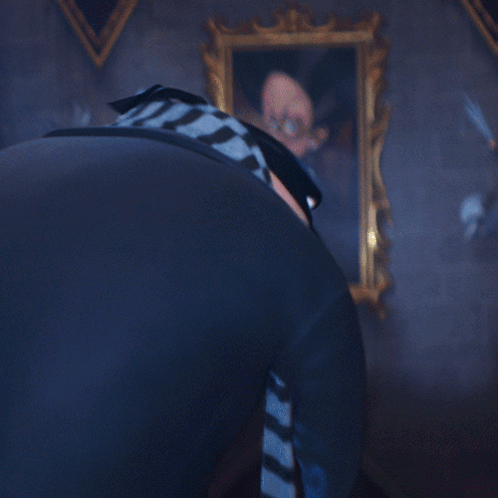 Shocked Gru GIF