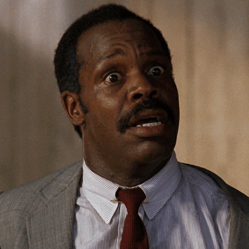 Shocked Roger Murtaugh GIF