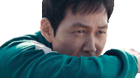 Shocked Seong Gi-hun Sticker