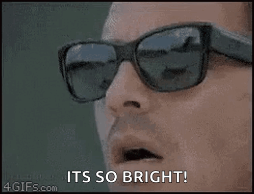Shocked Sunglasses GIF