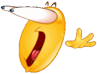 Shocked Surprised Emoticon Sticker