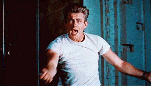 Shook James Dean GIF. This 498 x 282 animated GIF is part of our james deen collection. Related themes include shook. Created by random333. View the…