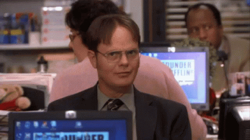 Shoosh Ssshh GIF. This 498 x 280 animated GIF is part of our its happening the office collection. Related themes include quiet, the office. Created by…