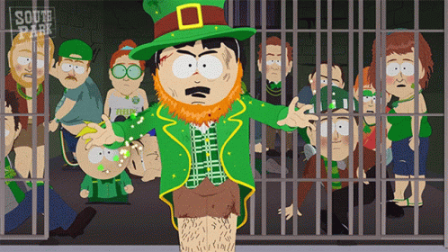 Shooting Rainbow Randy Marsh GIF