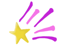 Shooting Star Sticker