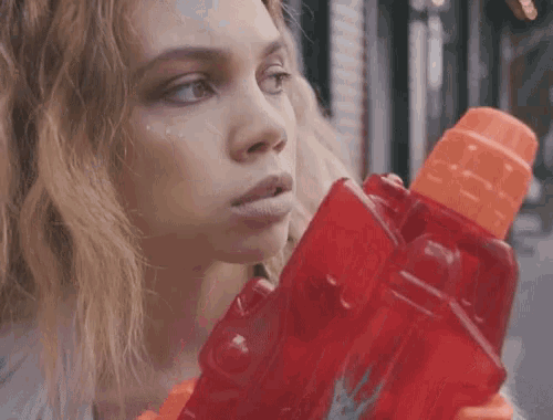 Shooting Water Gun GIF