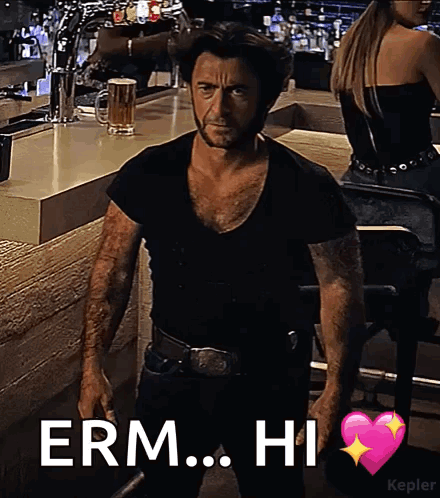 Short King Wolverine GIF