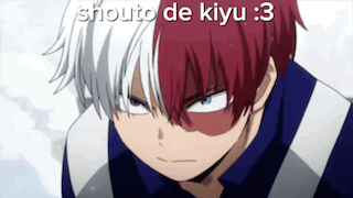 Shoto Todoroki Bnha GIF. This 320 x 180 animated GIF is part of our todoroki shouto collection. Created by ESPOSADESHOUTI. View the original animation…