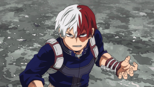 Shoto Todoroki My Hero Academia GIF. This 498 x 284 animated GIF is part of our todoroki shouto collection. Related themes include fire, mha, my hero…