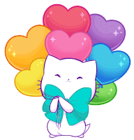 Shourimajo Bubble Kittea Sticker