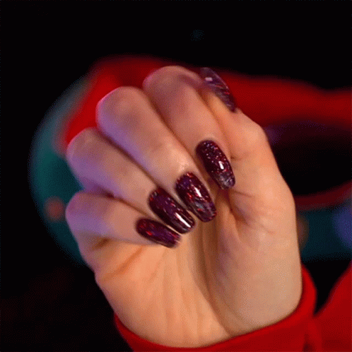 Showing My Nails Cristine Raquel Rotenberg GIF