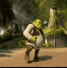 Shrek Dancing GIF