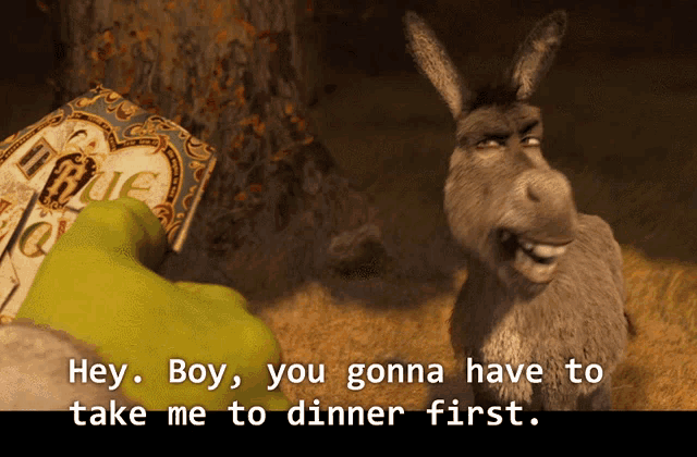 Shrek Donkey GIF
