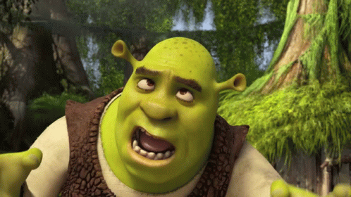 Shrek Ouch GIF