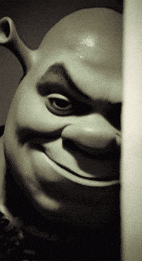 Shrek Smirk GIF