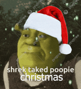 Shrel Christmas GIF