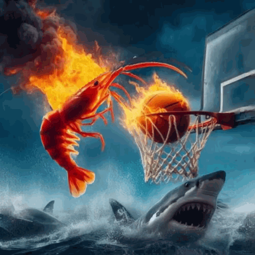 Shrimp Dunk GIF