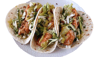 Shrimp Tacos Chili Pepper Madness Sticker