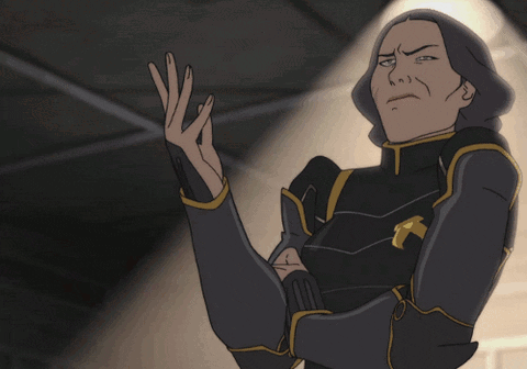 Shrug Beifong GIF