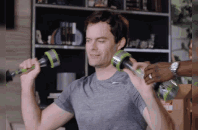 Shuffle Kevin Hart Workout GIF
