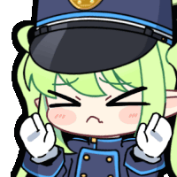 Shupogaki Blue Archive Sticker