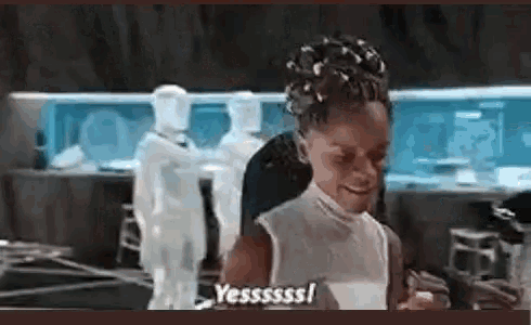Shuri Yes GIF