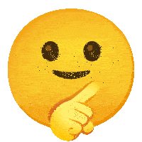 Shushing Face Emoji Sticker