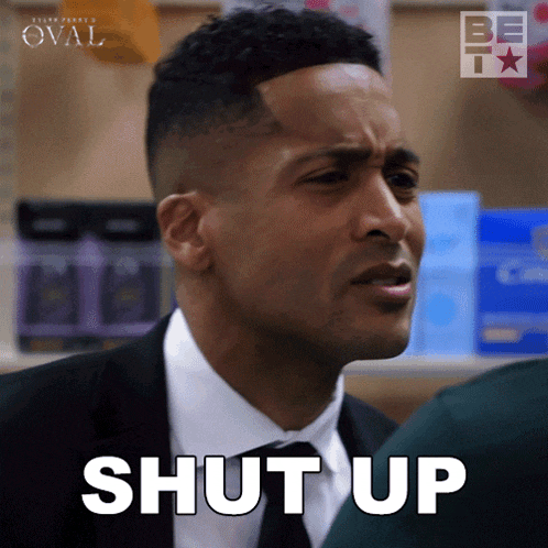 Shut Up Alonzo GIF