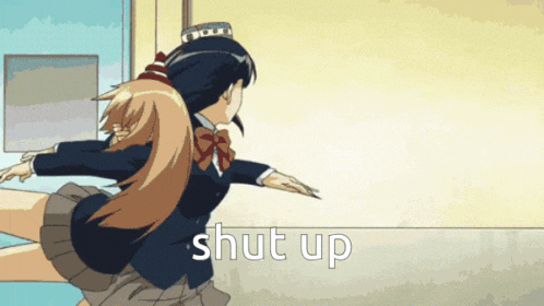 Shut Up Slam GIF