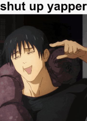 Shut Up Yapping GIF