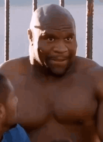 Shy Big Guy GIF