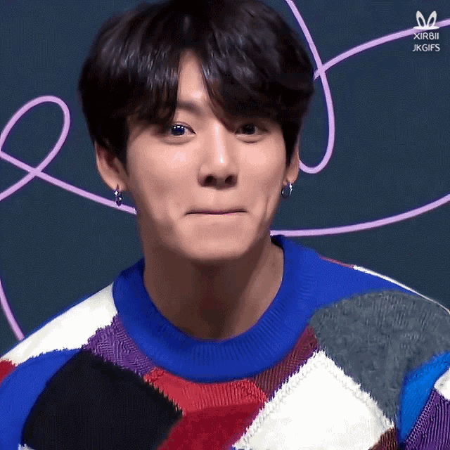 Shy Jungkook GIF