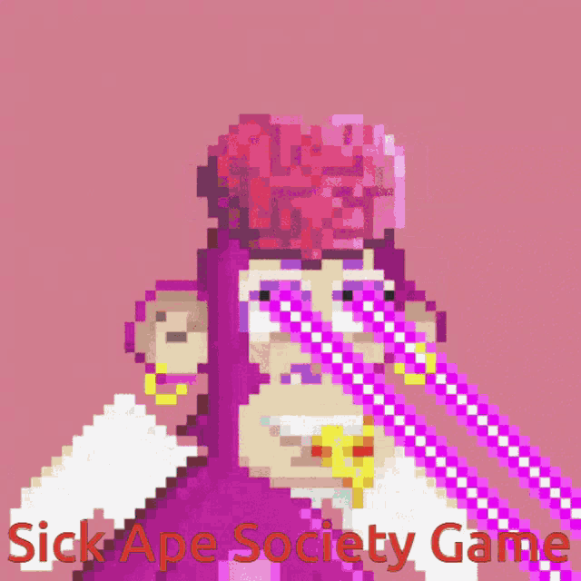 Sick Ape Nft GIF
