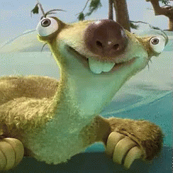 Sid The Sloth GIF