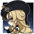 Side Eye Genshin Sticker