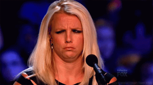 Sideeye Britney GIF