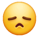 Sigh Depressed Sticker