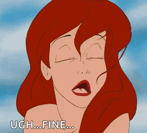 Sigh Hairflip GIF