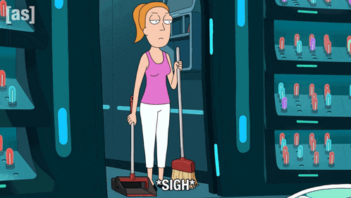 Sigh Summer Smith GIF