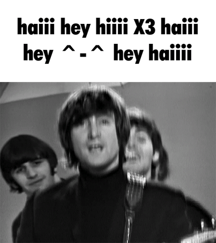 Silly Beatles GIF
