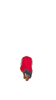 Silly Luffy Thomas Dance One Piece Dance Anime Sticker