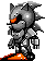 Silver Sonic Sonic 2 Sticker