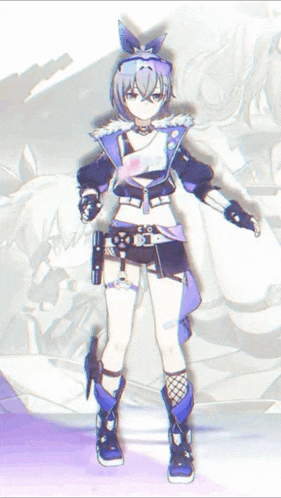 Silver Wolf Honkai GIF