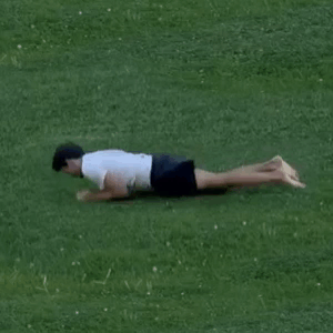 Silverio Grass Rolling Tiago GIF